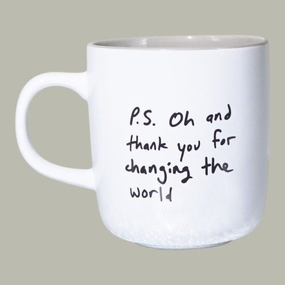 Dear Teacher Coffee Mug Inspirational Gift for Educators Simply Mud Ceramic EUC - Picture 4 of 8